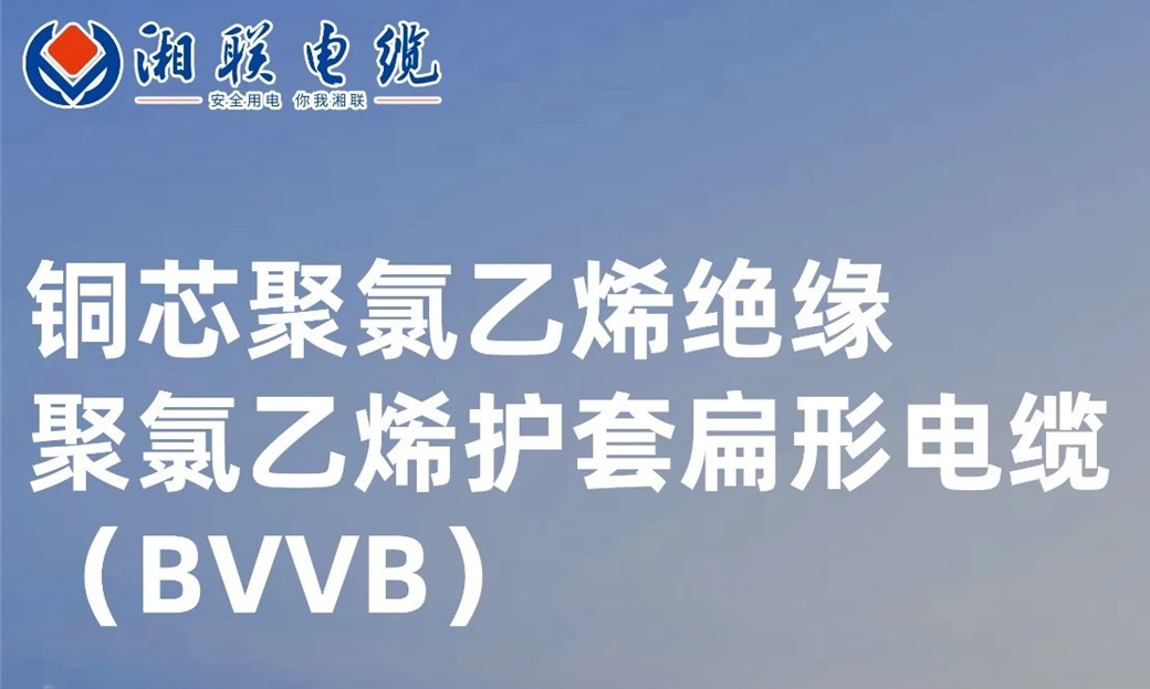 國標認證，品質(zhì)保障 | 一文解析BVVB（銅芯聚氯乙烯絕緣聚氯乙烯護套扁形電纜）