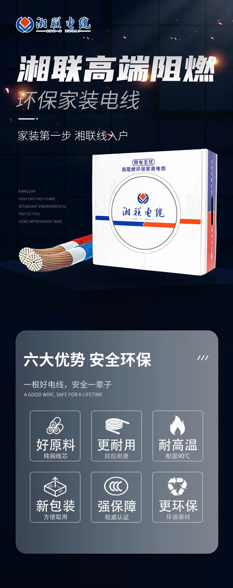 高端新品，雙層防護(hù) 品質(zhì)升級(jí)，安全加倍 #安全用電你我湘聯(lián)